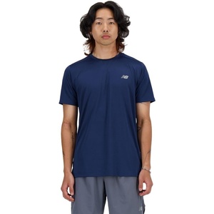 New Balance Men’s Sport Essentials Heathertech T-Shirt(Nb Navy)