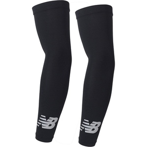 New Balance Unisex Outdoor Sports Compression Arm Sleeves, Arm Warmer, 1 Pair(Black)