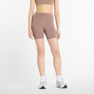 New Balance Women’s Nb Harmony High Rise Short 6″(Earth Shadow)