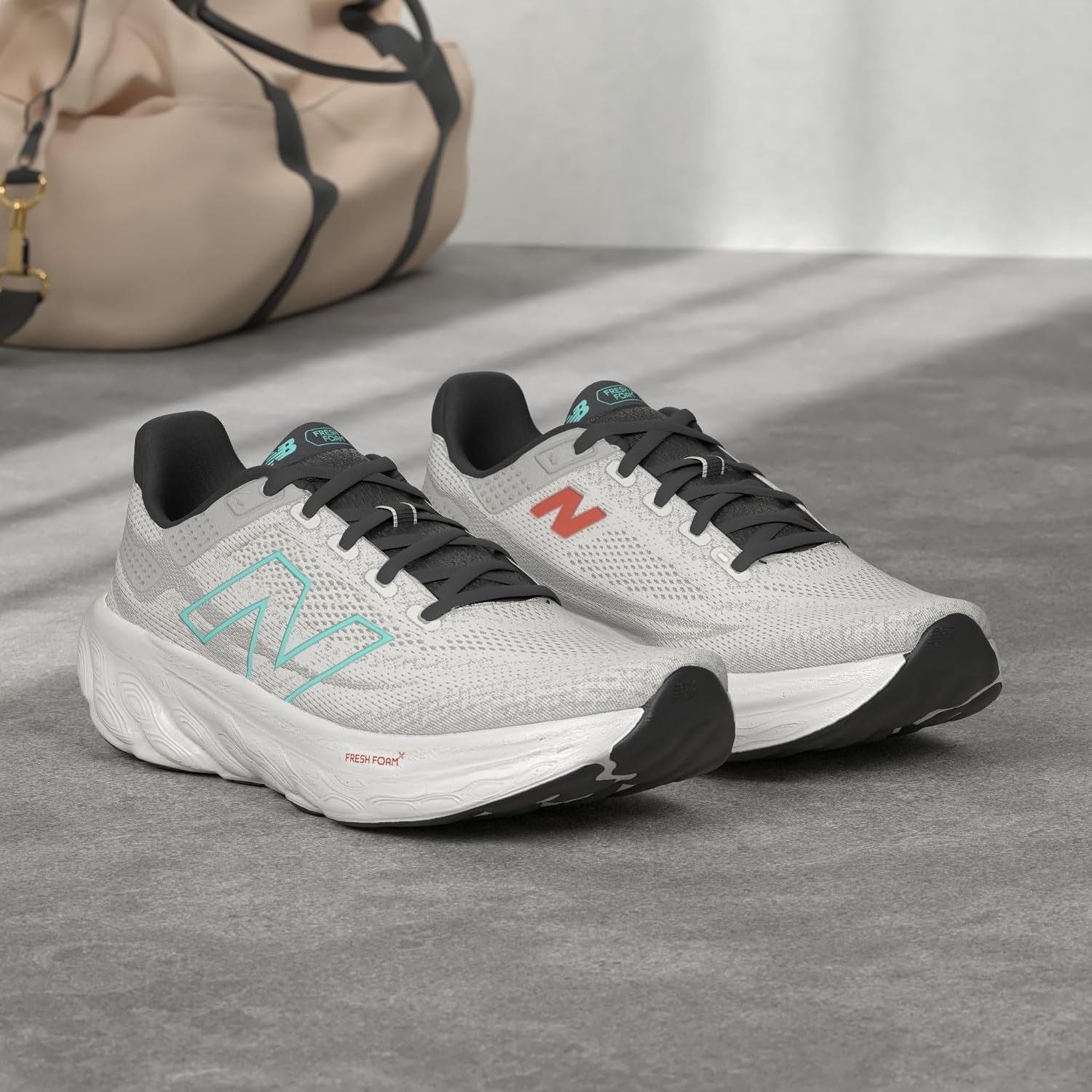 image:imageNew Balance Fresh Foam X 1080v13 Mens RunningGrey MatterCyber JadeBlack