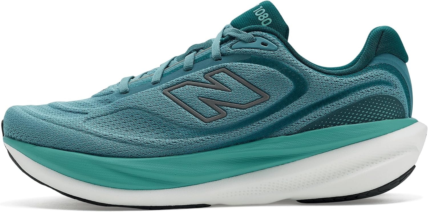 image:imageNew Balance Mens 1080 V15Medusa GreenDark Silver Metallic