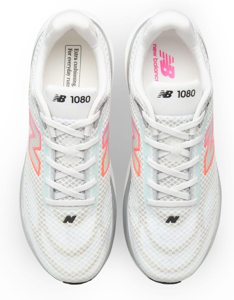 image:imageNew Balance Mens 1080 V15Nb 103 WhitePink Heat