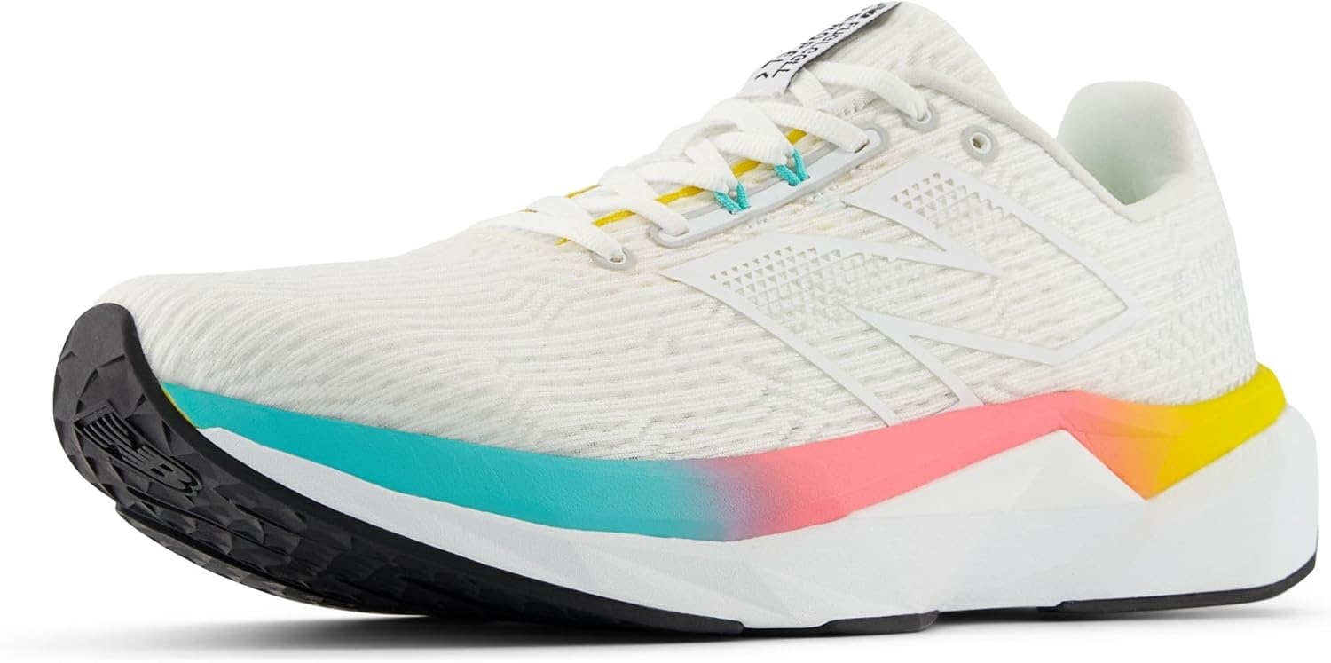 image:imageNew Balance Mens FuelCell Propel V5WhiteGinger LemonCyber Jade