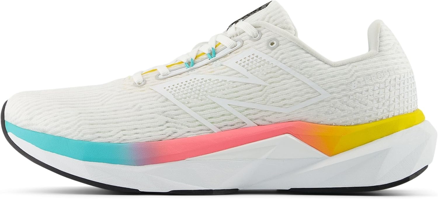 image:imageNew Balance Mens FuelCell Propel V5WhiteGinger LemonCyber Jade