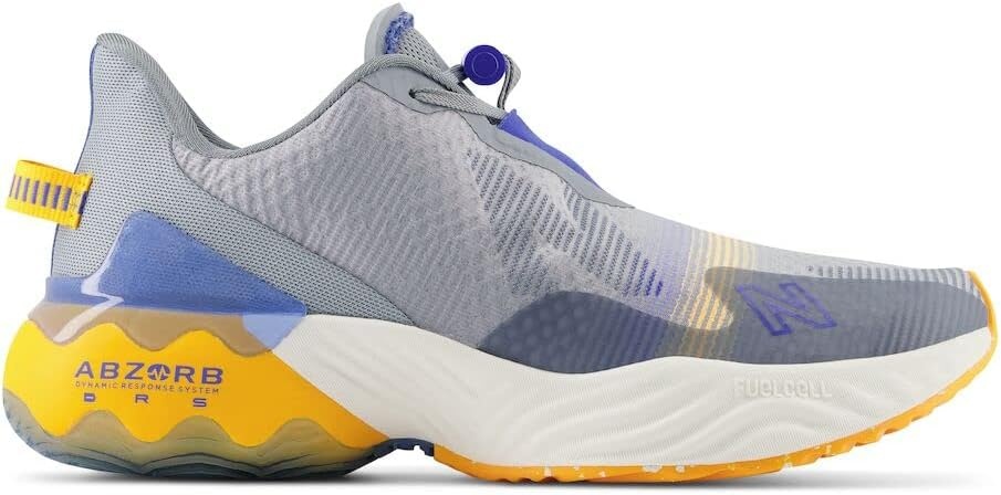 image:imageNew Balance Mens FuelCell Rebel Tr V1GreyHot MarigoldMarine Blue