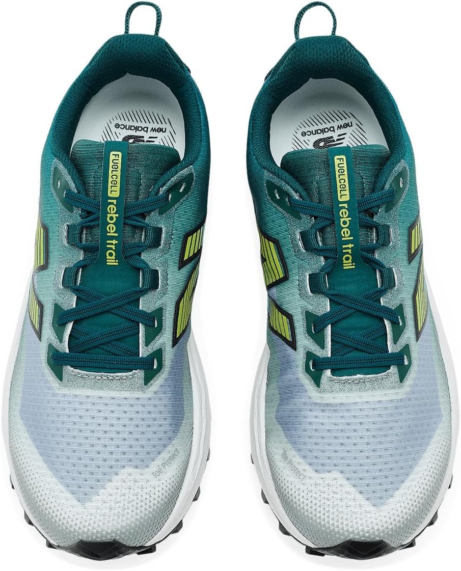 image:imageNew Balance Mens FuelCell Rebel TrailMedusa GreenShadow Grey