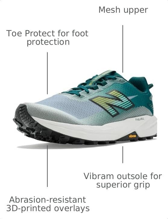 image:imageNew Balance Mens FuelCell Rebel TrailMedusa GreenShadow Grey