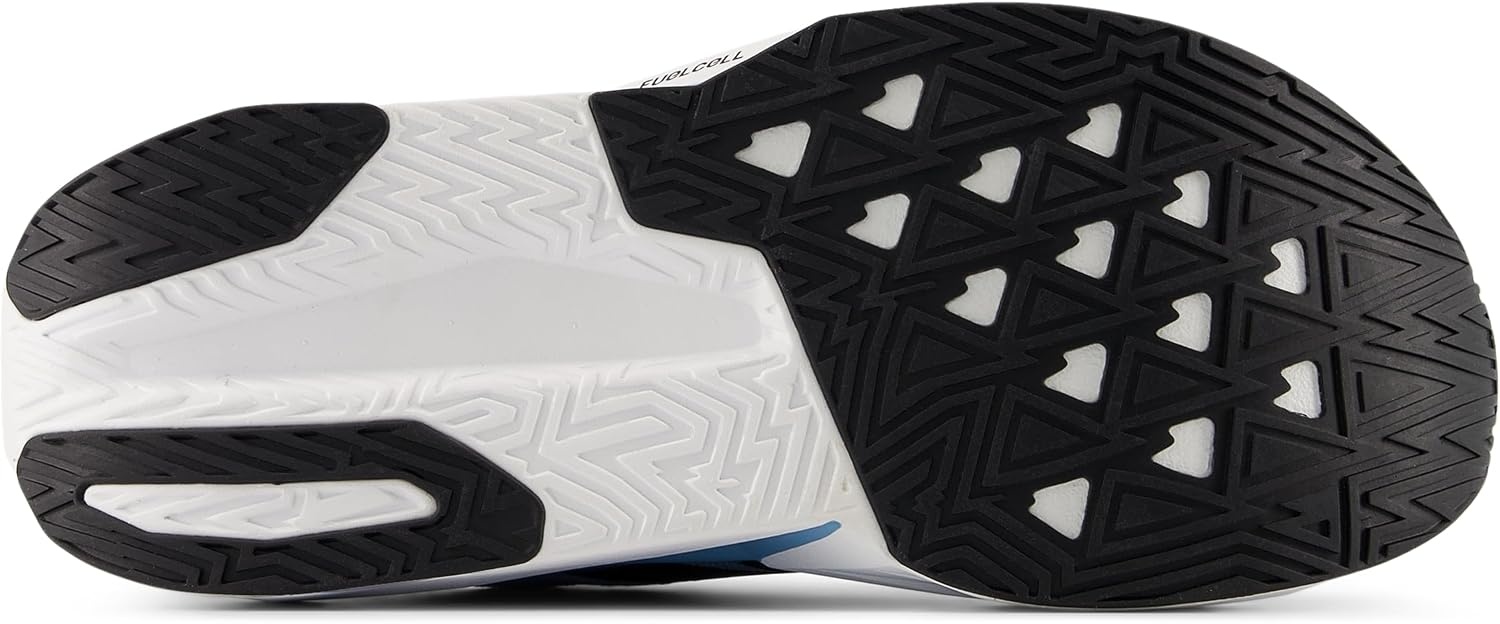 image:imageNew Balance Mens FuelCell Rebel V5 Road Running ShoesStill WaterRaincloudWhite