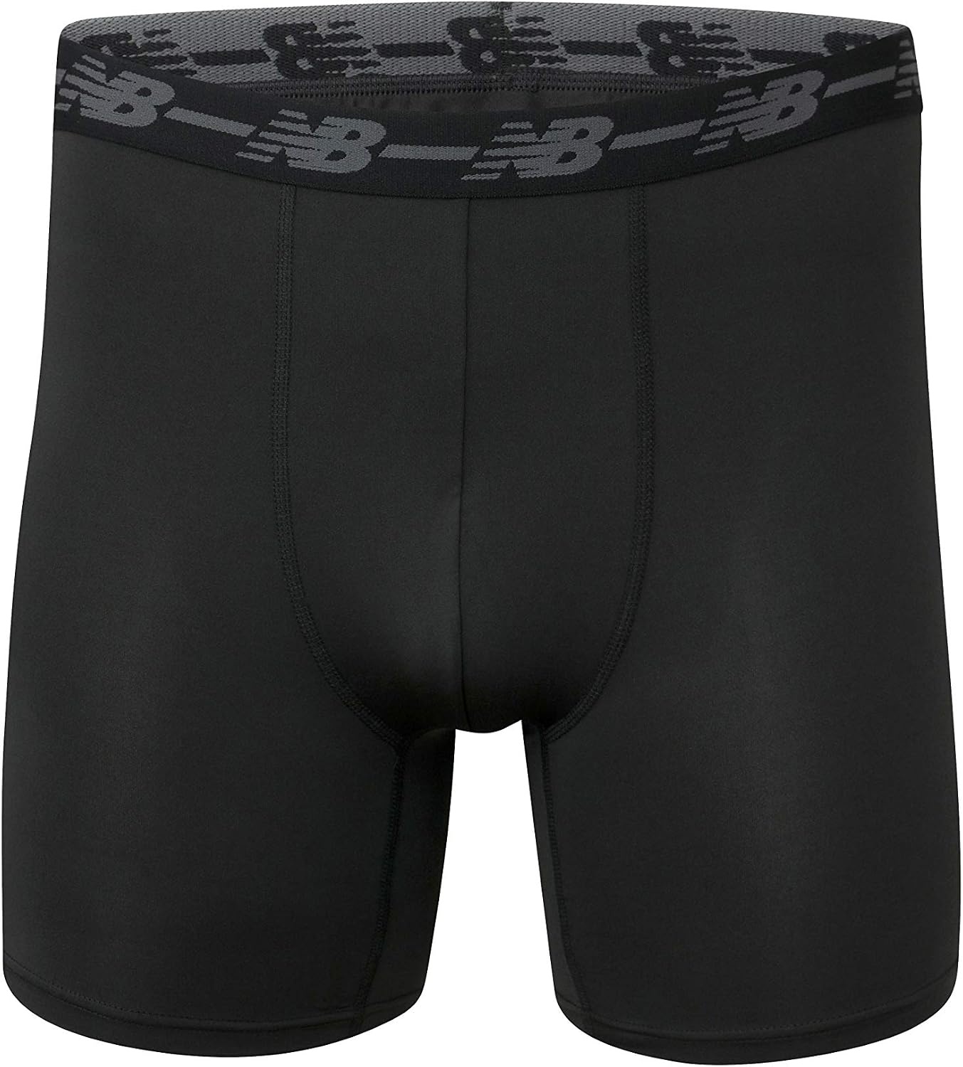 image:imageNew Balance Mens Mesh 5 NoFLY Boxer Brief 4PackBlackBlackBlackBlack