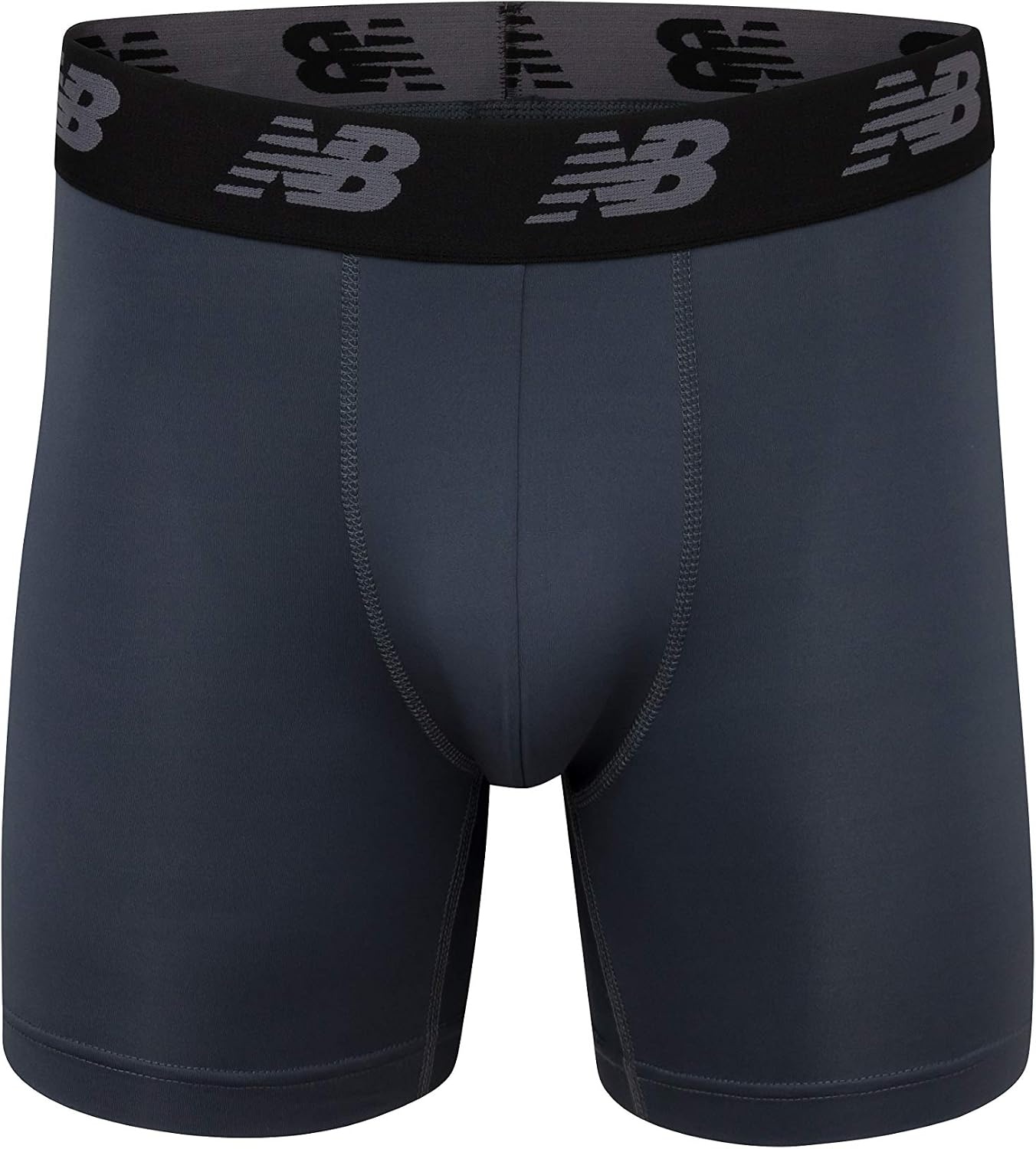 image:imageNew Balance Mens Mesh 5 NoFLY Boxer Brief 4PackBlackDynomiteSteelOrca