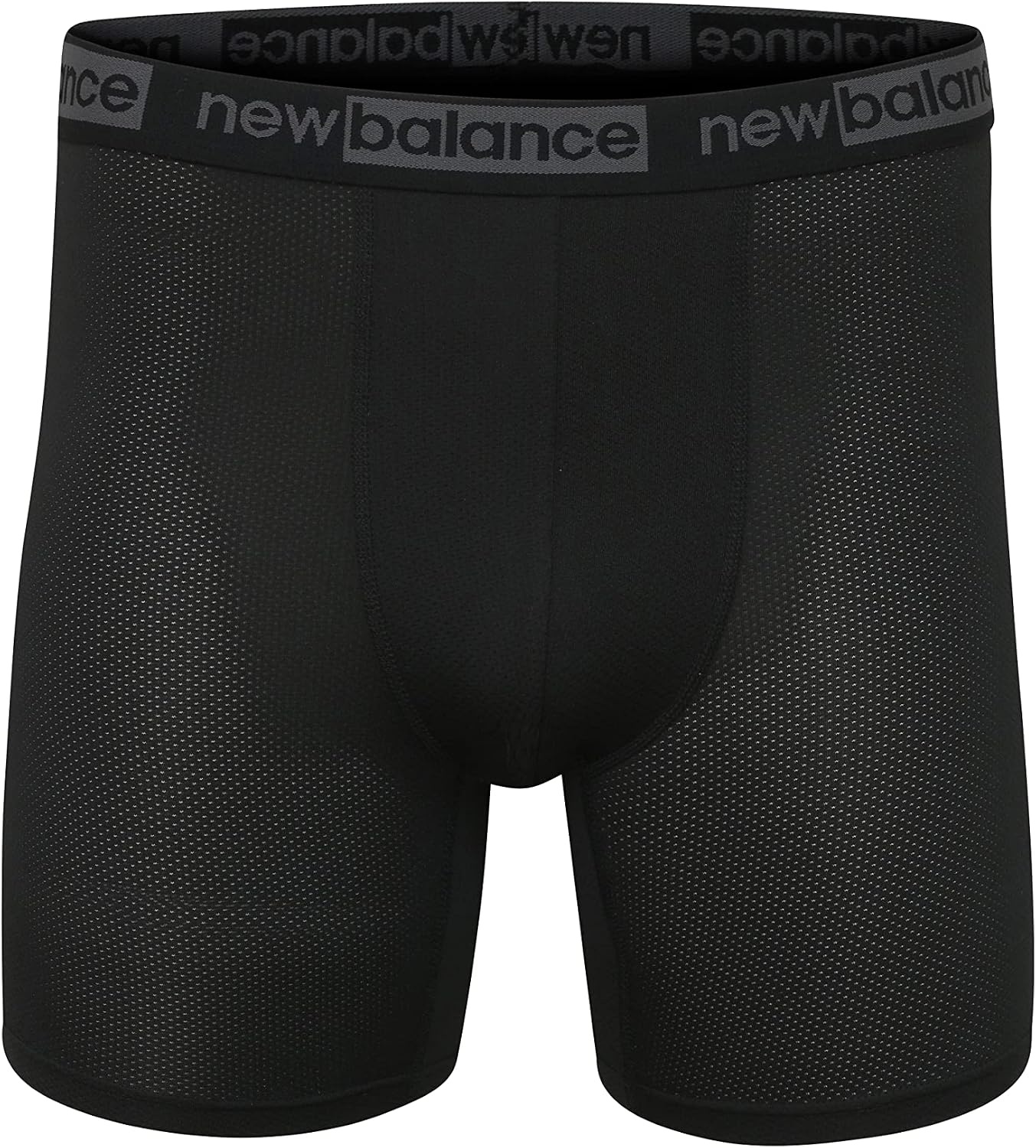 image:imageNew Balance Mens Mesh 5 NoFLY Boxer Brief 4PackBlackIcePrism PurpleMagnet