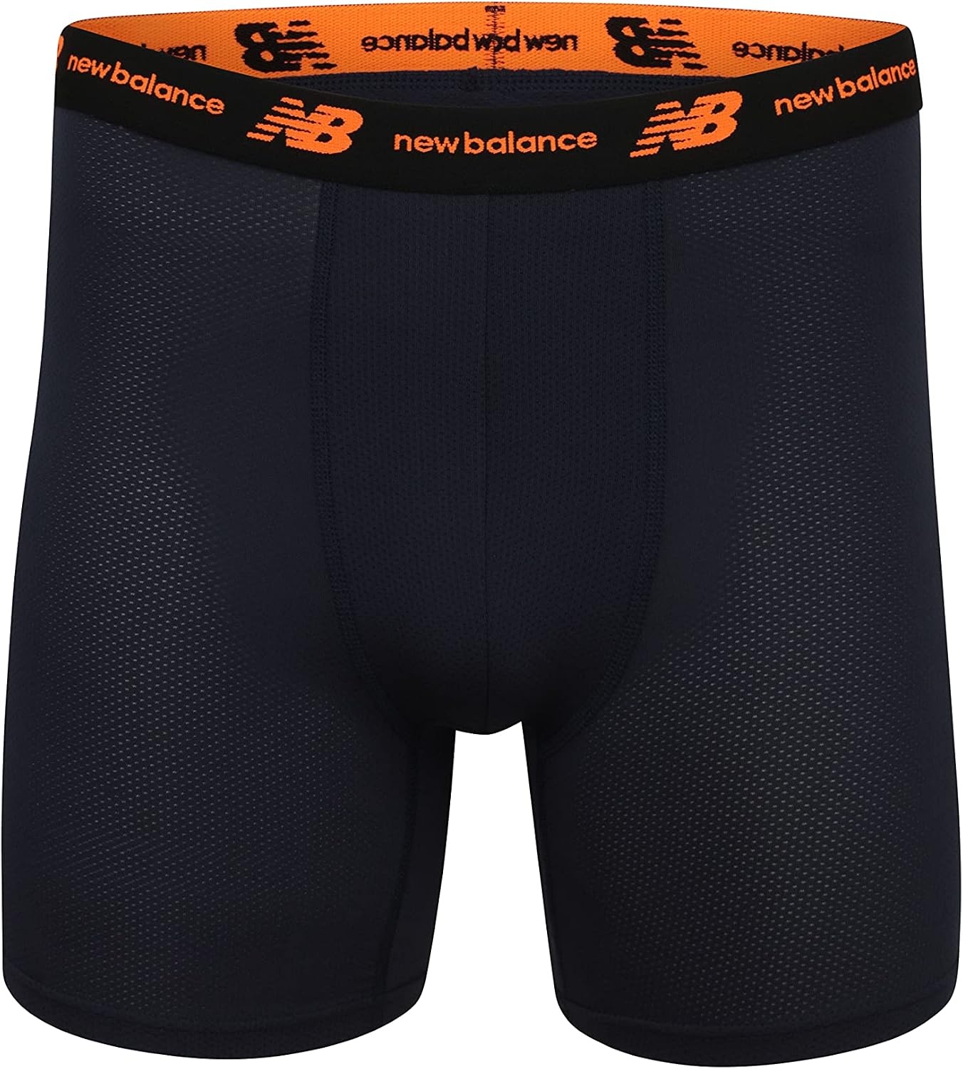 image:imageNew Balance Mens Mesh 5 NoFLY Boxer Brief 4PackBlackMagnetNavyDynomite