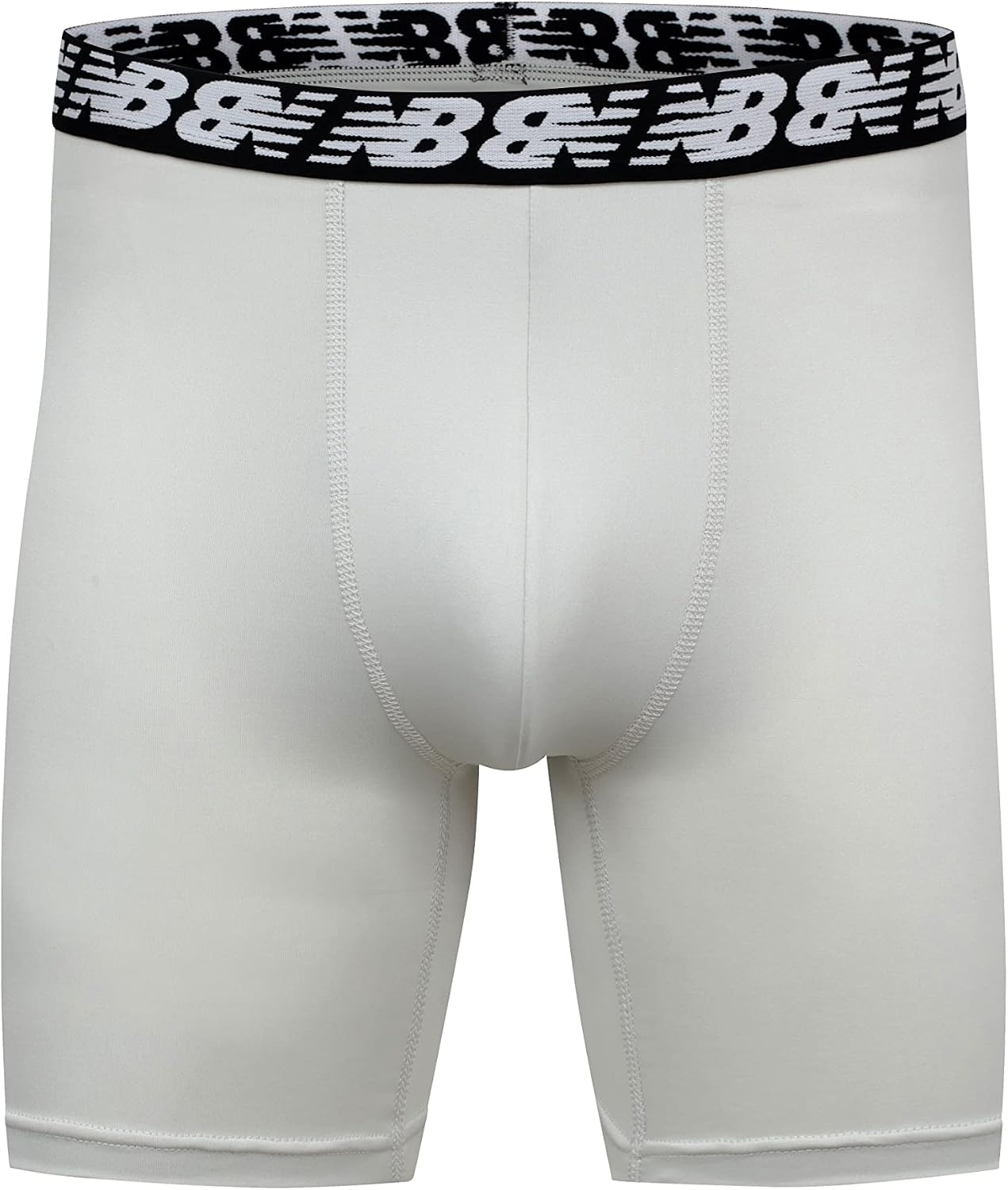 image:imageNew Balance Mens Mesh 5 NoFLY Boxer Brief 4PackBlackSilverDeep Olive GreenBlack