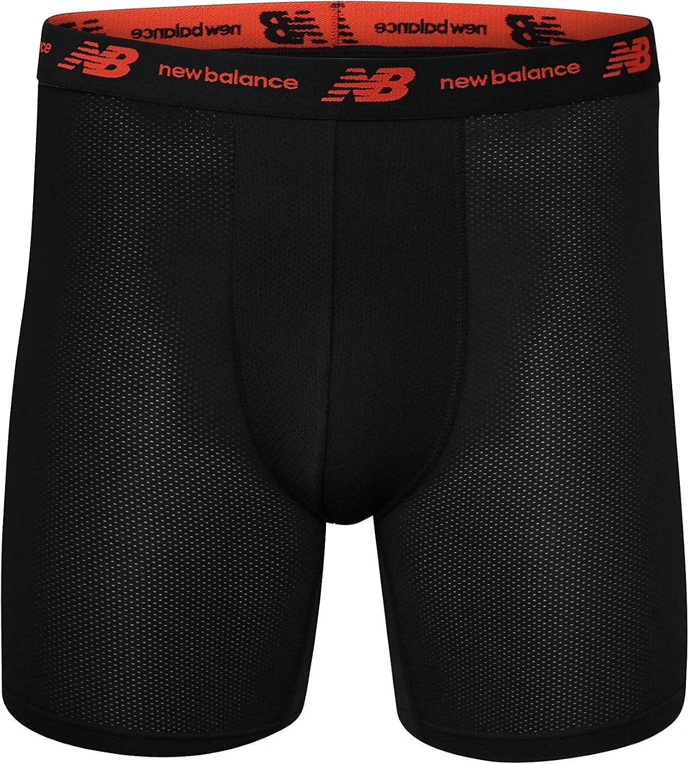 image:imageNew Balance Mens Mesh 5 NoFLY Boxer Brief 4PackBlackSparkBlackTeam Royal