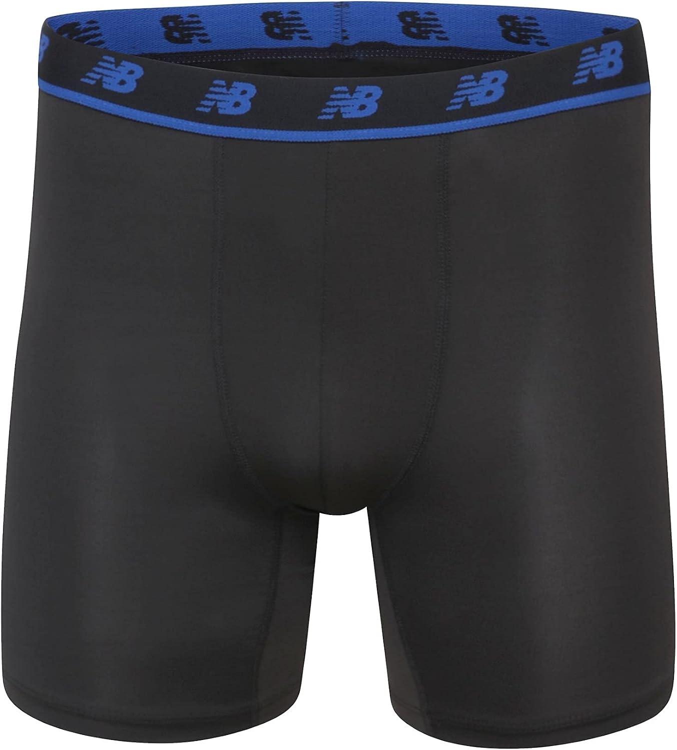 image:imageNew Balance Mens Mesh 5 NoFLY Boxer Brief 4PackBlackTeam NavyBlackTeam Royal