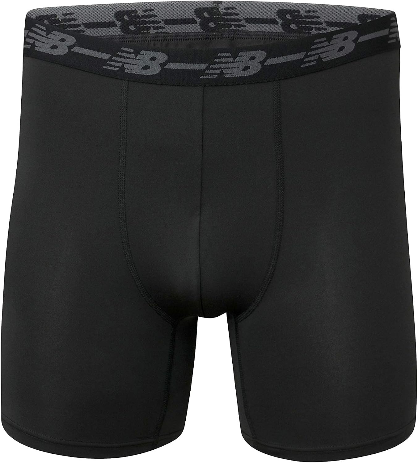 image:imageNew Balance Mens Mesh 5 NoFLY Boxer Brief 4PackBlackTeam RoyalTeam NavyEmbers