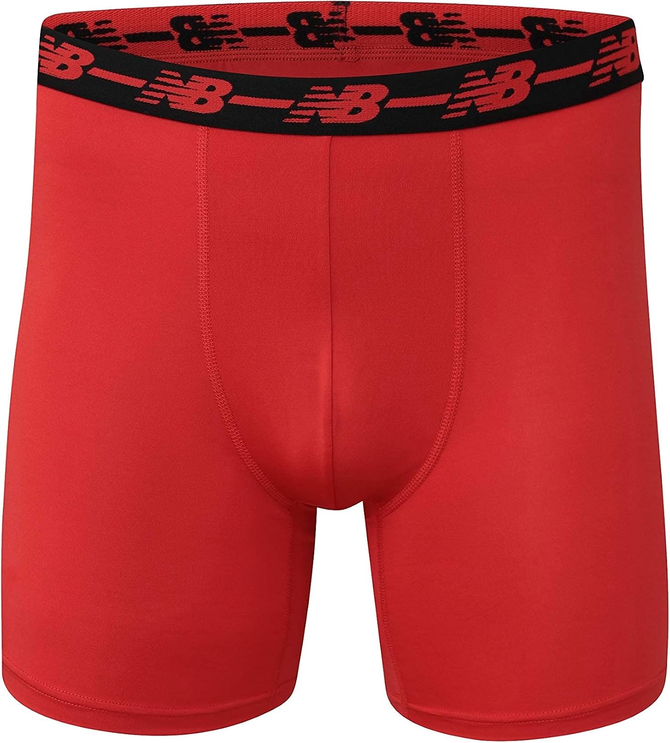image:imageNew Balance Mens Mesh 5 NoFLY Boxer Brief 4PackBlackTeam RoyalTeam NavyEmbers