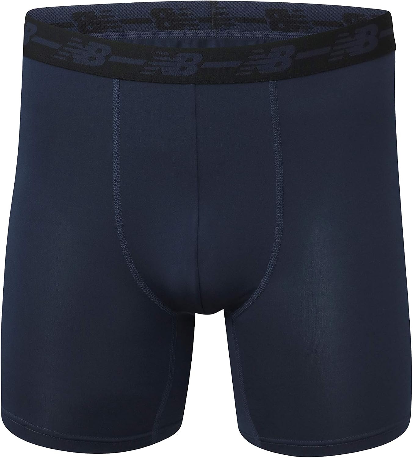 image:imageNew Balance Mens Mesh 5 NoFLY Boxer Brief 4PackBlackTeam RoyalTeam NavyEmbers