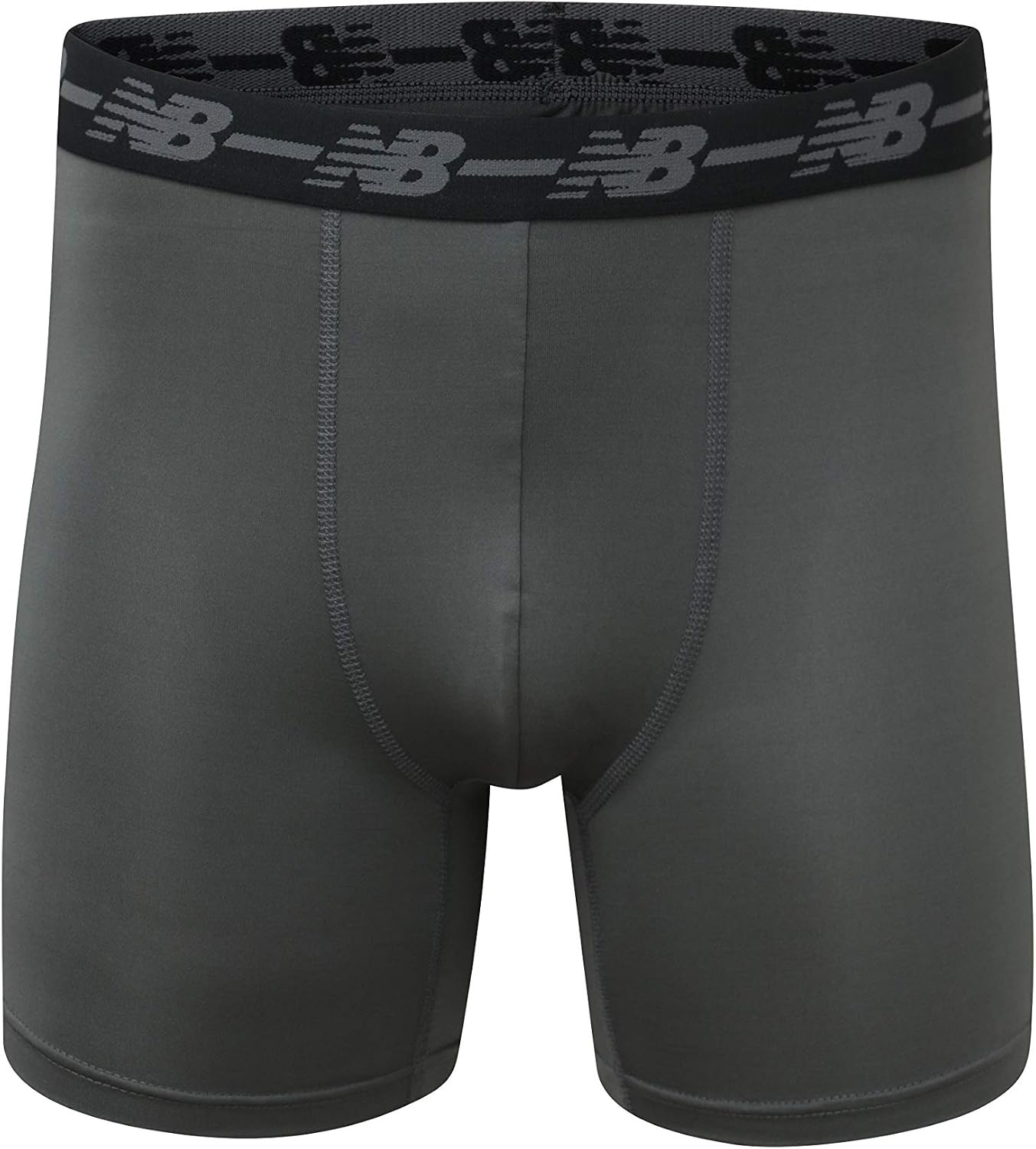 image:imageNew Balance Mens Mesh 5 NoFLY Boxer Brief 4PackBlackVision BlueMarnetTeam Royal