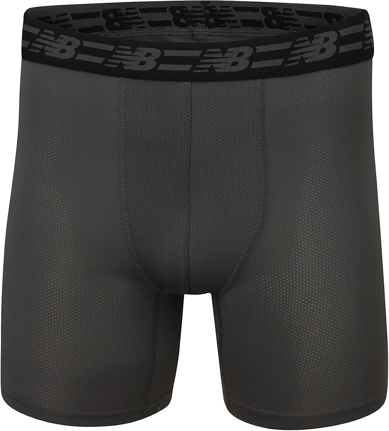 image:imageNew Balance Mens Mesh 5 NoFLY Boxer Brief 4PackMagnetEmerald SkyTeam NavyMagnet