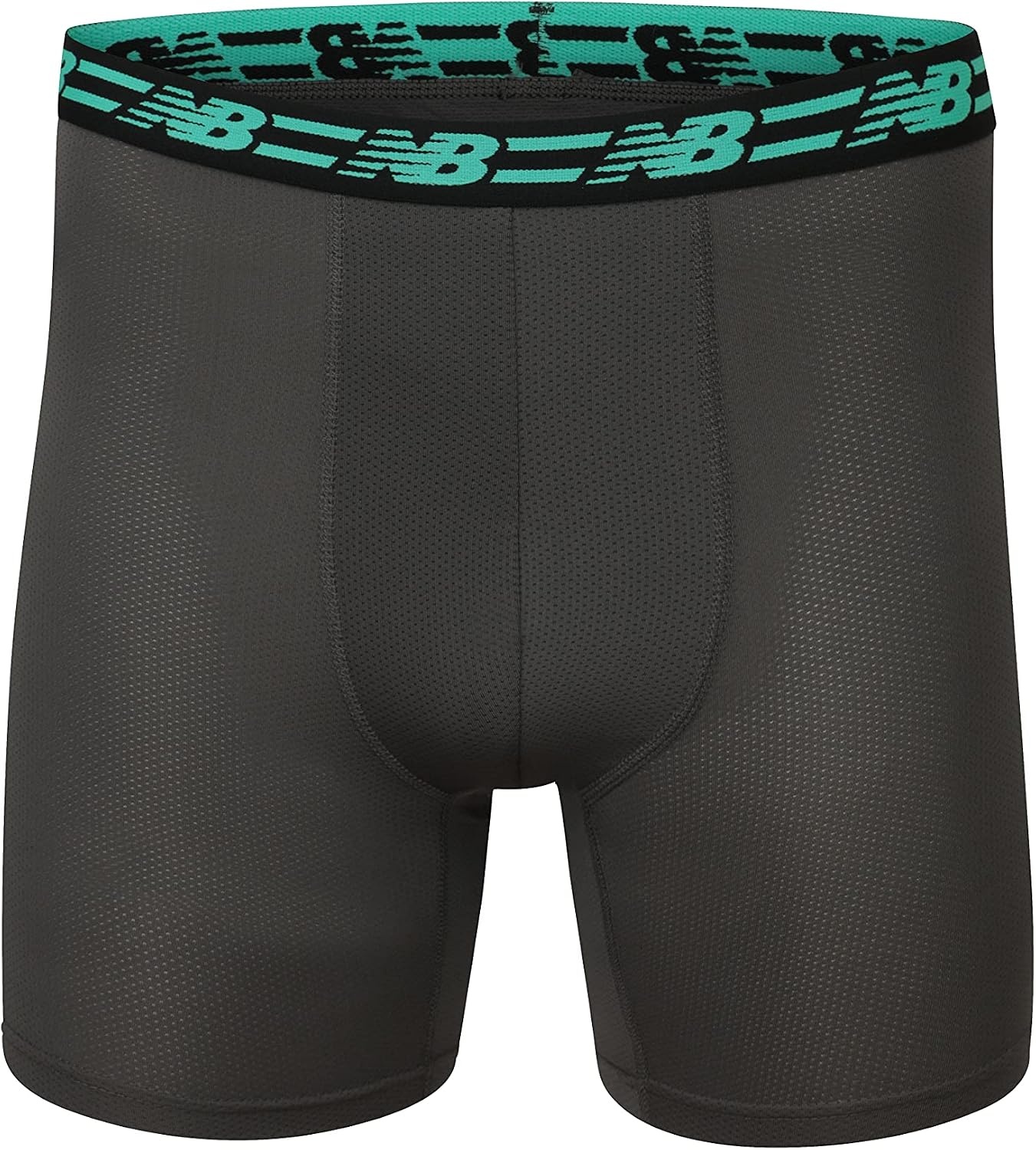 image:imageNew Balance Mens Mesh 5 NoFLY Boxer Brief 4PackMagnetEmerald SkyTeam NavyMagnet