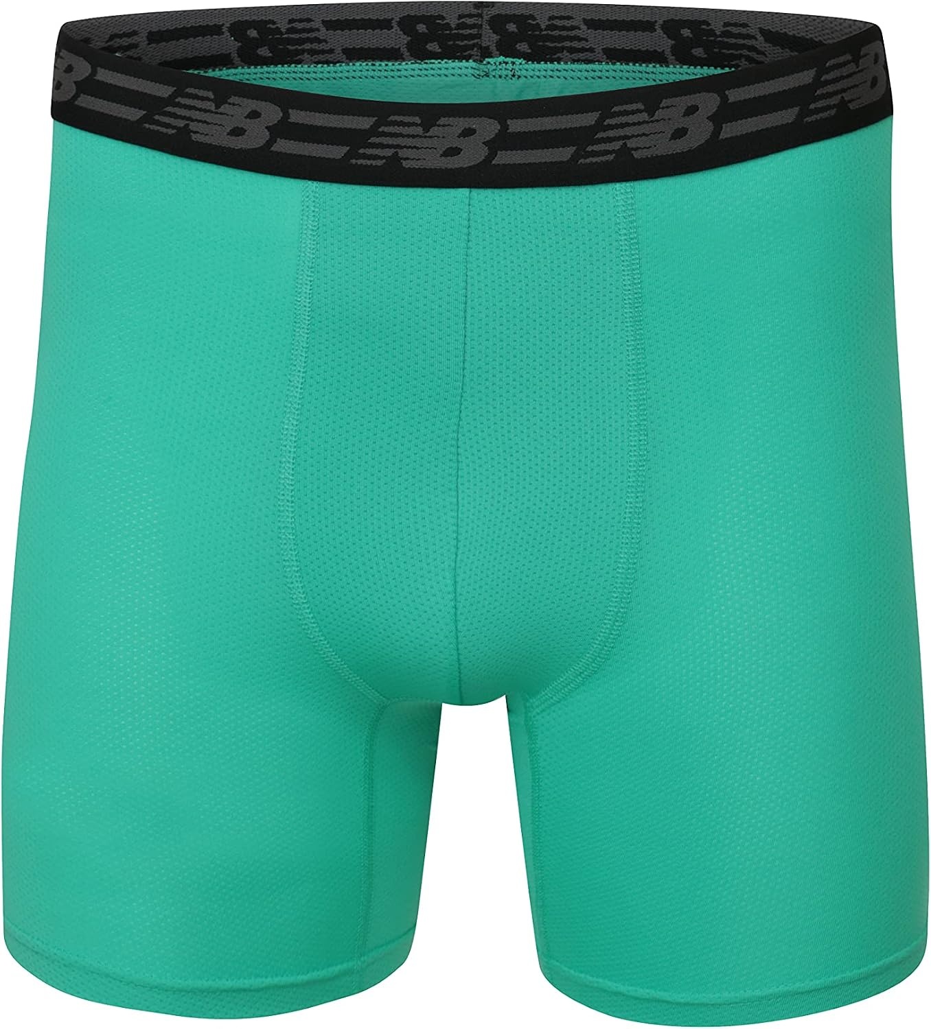 image:imageNew Balance Mens Mesh 5 NoFLY Boxer Brief 4PackMagnetEmerald SkyTeam NavyMagnet