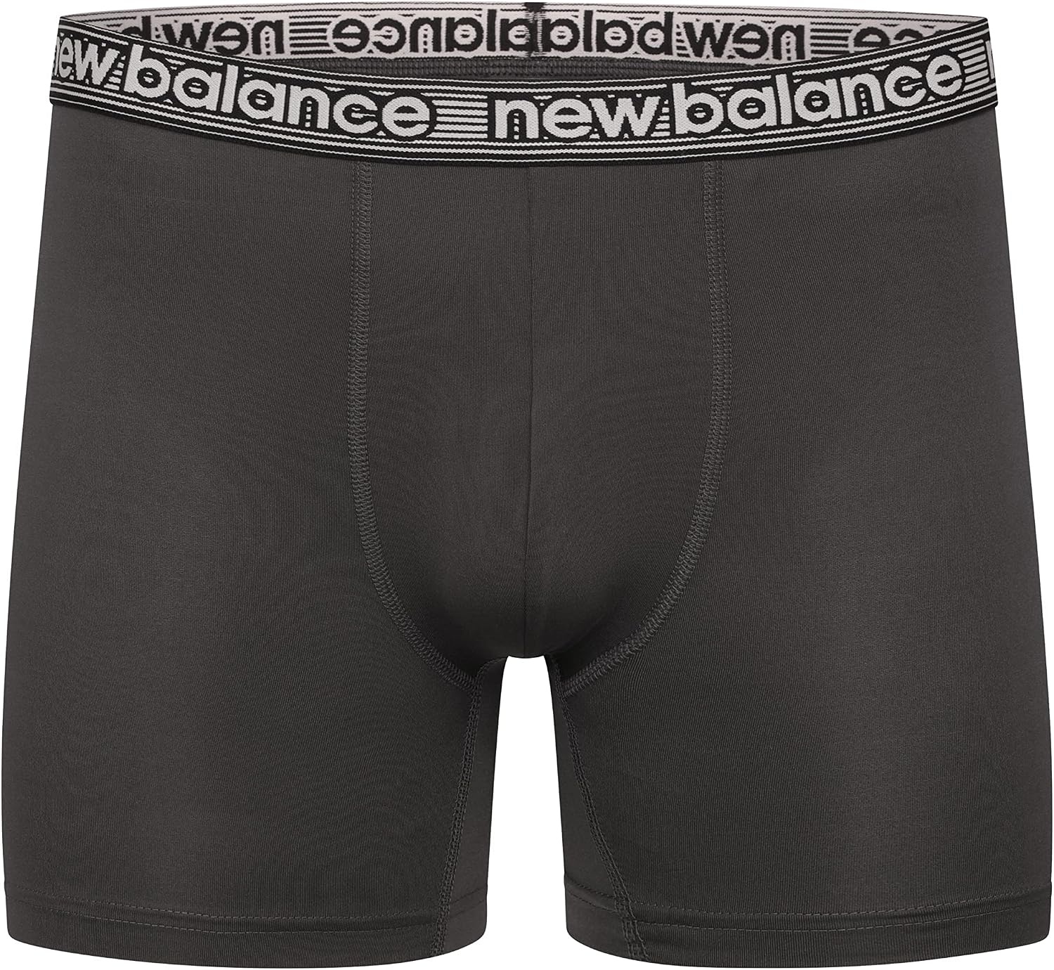 image:imageNew Balance Mens Mesh 5 NoFLY Boxer Brief 4PackPlumBlackMagnetBlack