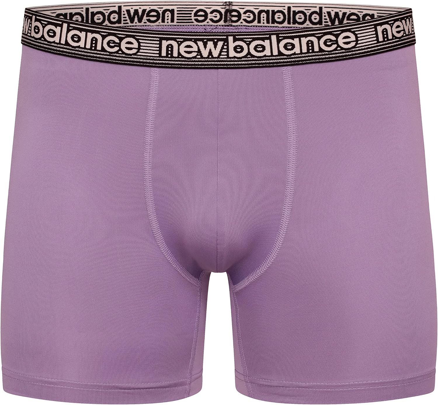 image:imageNew Balance Mens Mesh 5 NoFLY Boxer Brief 4PackPlumBlackMagnetBlack
