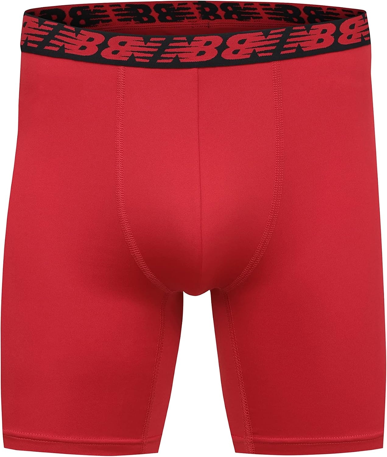 image:imageNew Balance Mens Mesh 5 NoFLY Boxer Brief 4PackTeam NavyBlack CamoTeam RedTeam Navy