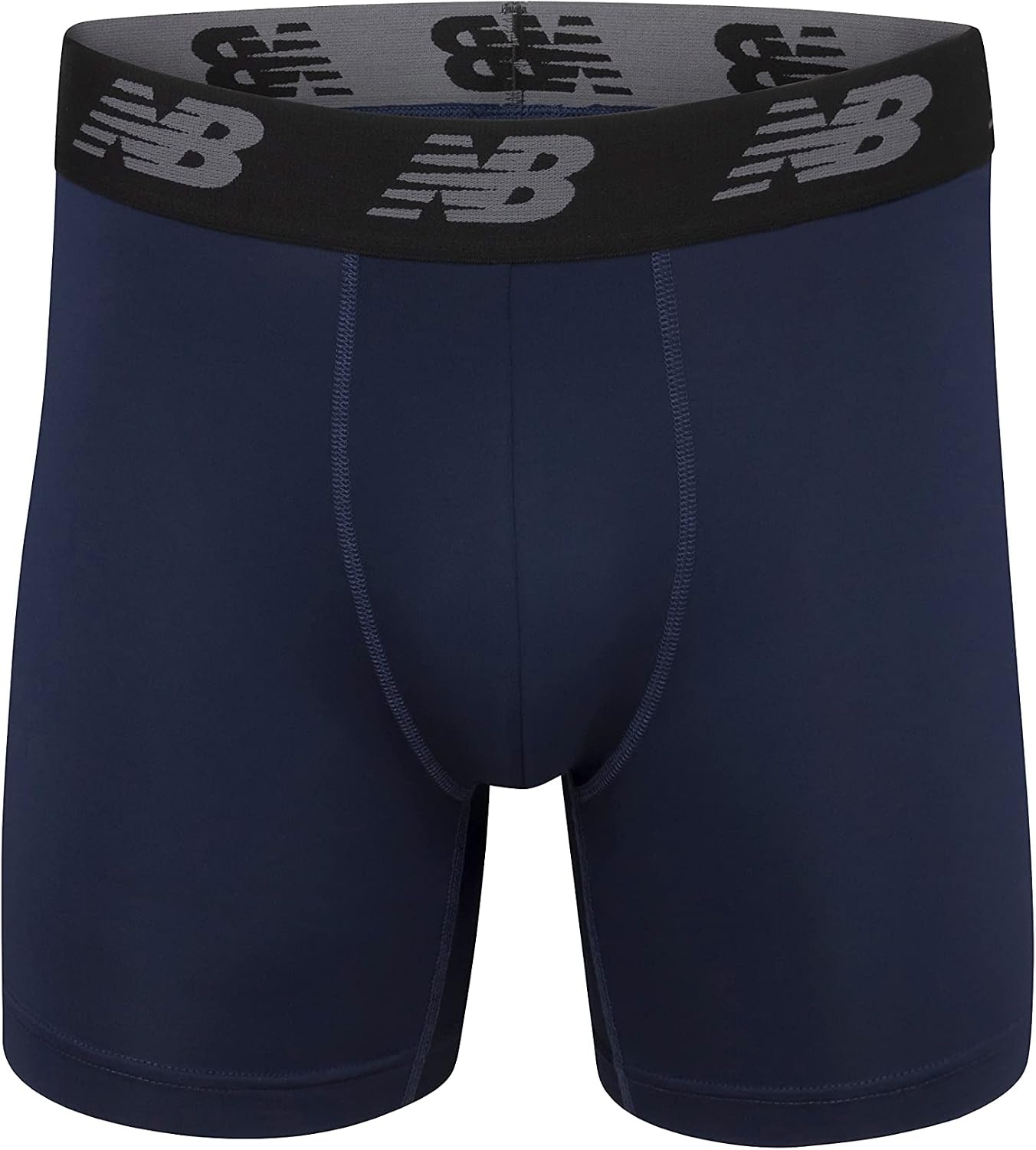 image:imageNew Balance Mens Mesh 5 NoFLY Boxer Brief 4PackTeam RoyalTeam RedPigThunder