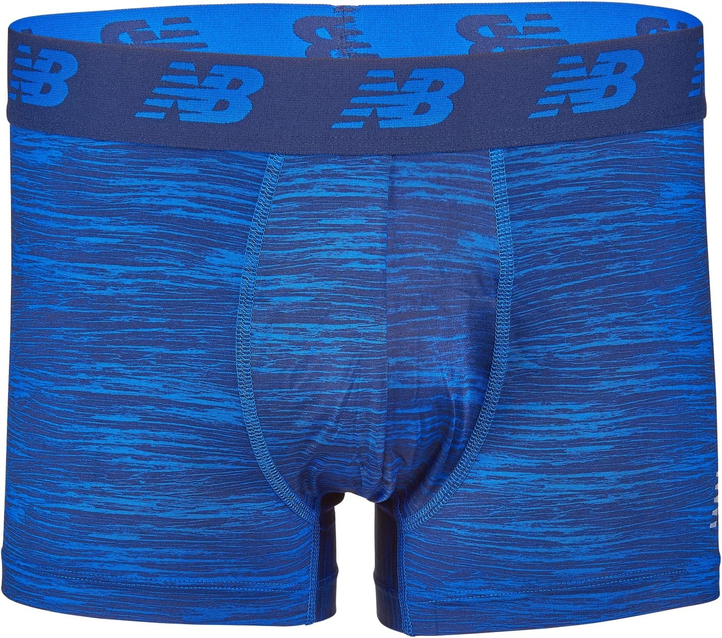 image:imageNew Balance Mens No Fly Trunks Underwear Jacquard Waistband Breathable Lightweight Moisture Wicking 3 PackPigmentPigment WoodgrainBlack