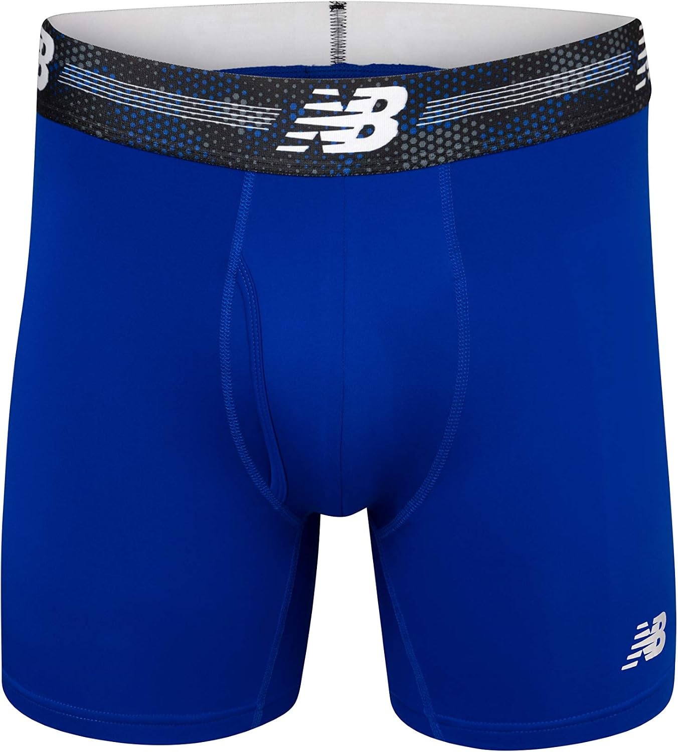 image:imageNew Balance Mens Performance Boxer Briefs with Fly Breathable Stretch Underwear Moisture Wicking Soft Waistband 3 PackOrcaPigmentTeam Royal