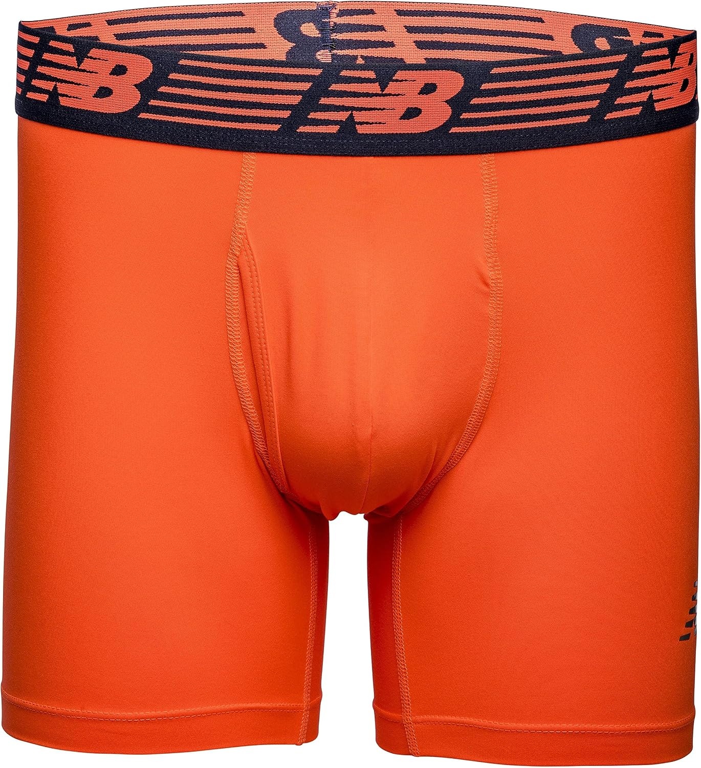 image:imageNew Balance Mens Performance Boxer Briefs with Fly Breathable Stretch Underwear Moisture Wicking Soft Waistband 3 PackPigmentDynamiteSteel