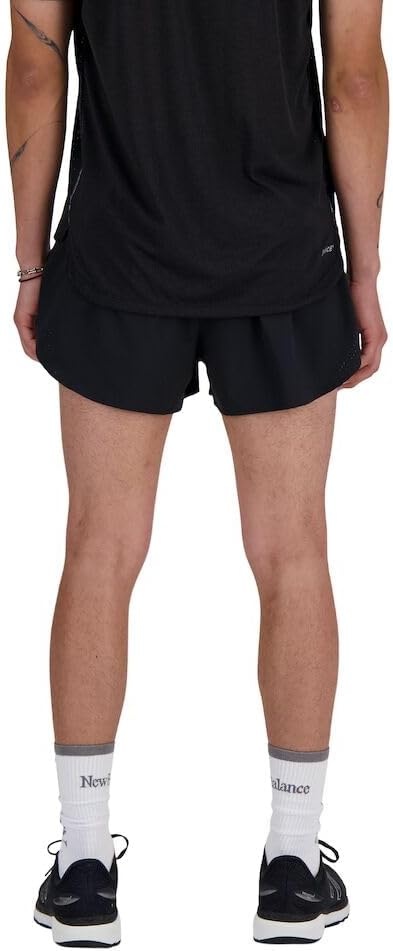 image:imageNew Balance Mens Rc Seamless Short 3 SplitBlack