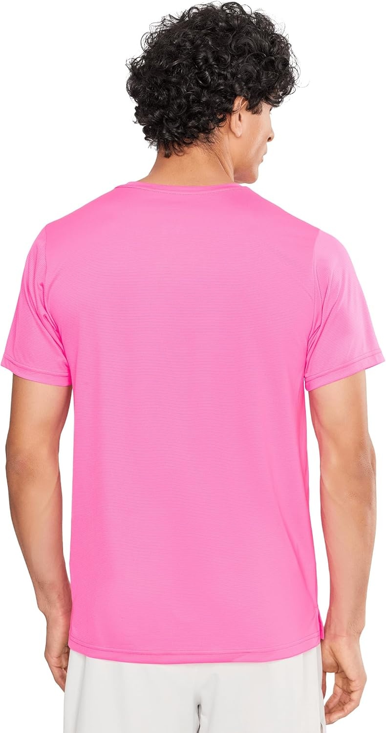 image:imageNew Balance Mens Sport Essential TShirtPink HeatSlate Grey
