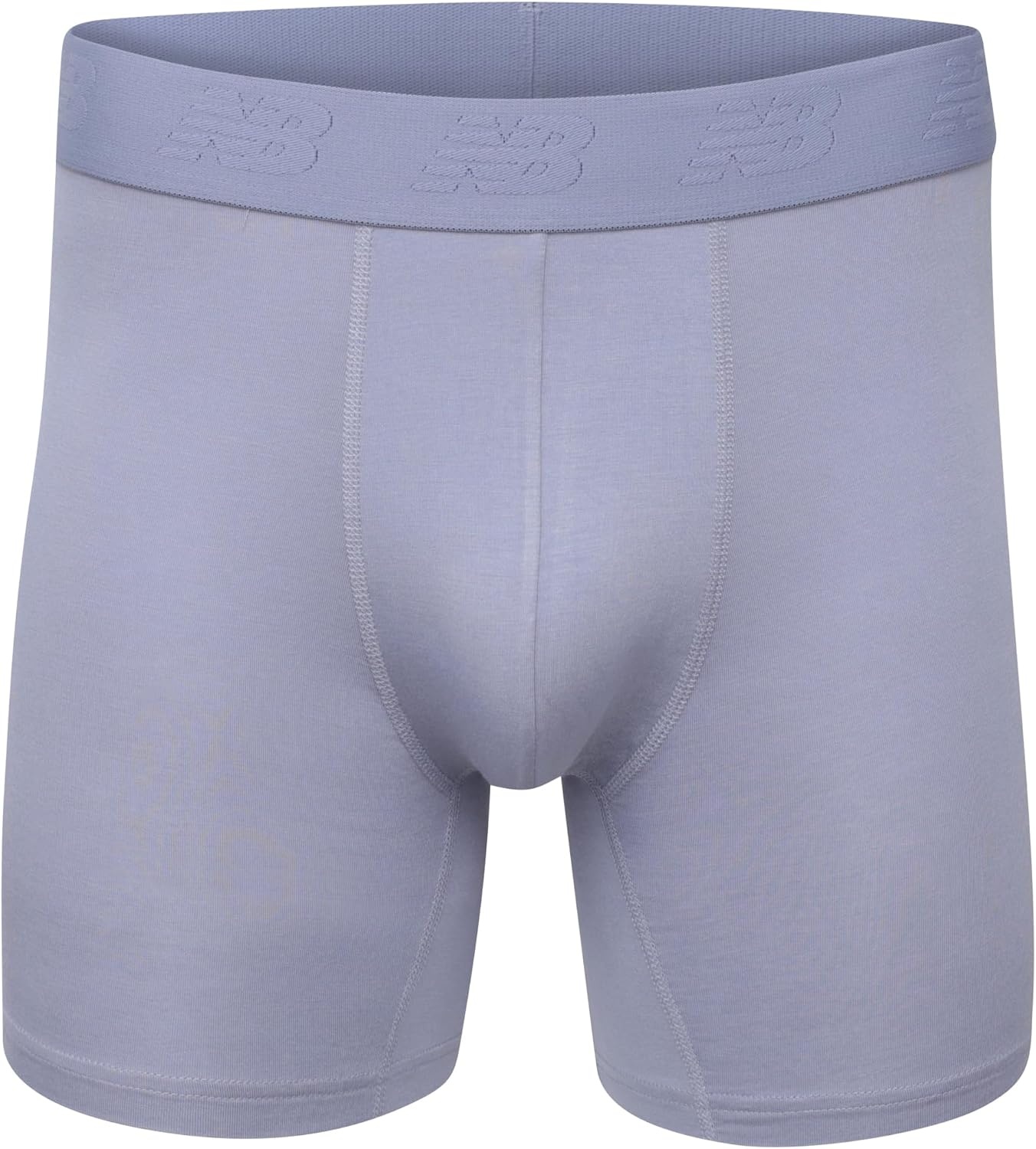 image:imageNew Balance Mens Ultra Smooth Microfiber Lightweight Breathable Performance Boxer Brief Underwear 4 PackNavyDream StateDusk ShowerSlate Grey