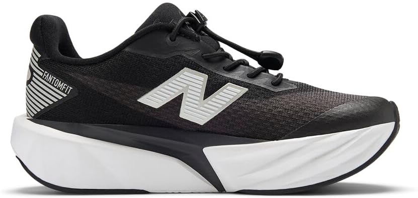 image:imageNew Balance UnisexChild FuelCell Rebel Bungee Lace WToggleBlackNb 103 White