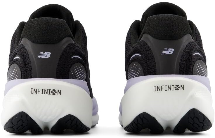image:imageNew Balance Womens 1080 V15 Road Running ShoesBlackSmoked Violet