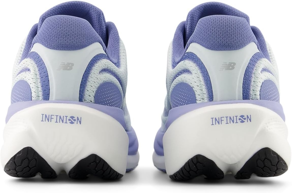 image:imageNew Balance Womens 1080 V15 Road Running ShoesGlint BlueSilver Metallic