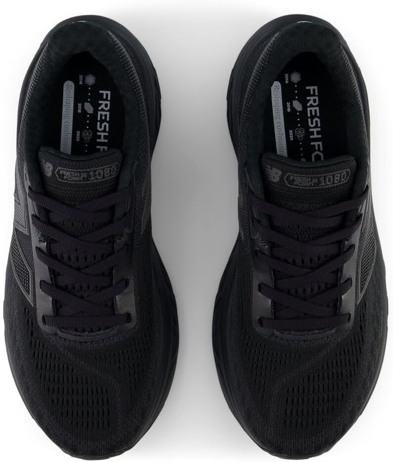 image:imageNew Balance Womens Fresh Foam X 1080 V14 ShoesBlackBlack MetallicPhantom