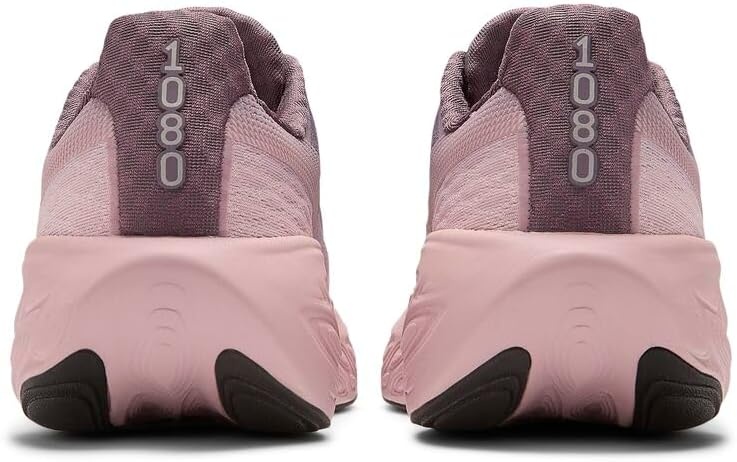 image:imageNew Balance Womens Fresh Foam X 1080 V14 ShoesDark Ice WineTwilight HazeSilver Metallic