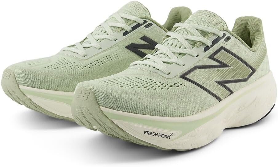 image:imageNew Balance Womens Fresh Foam X 1080 V14 ShoesNatural MintMagnetOlivine