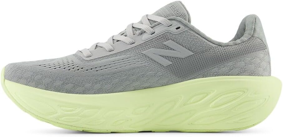 image:imageNew Balance Womens Fresh Foam X 1080 V14 ShoesRaincloudLimelightSilver Metallic