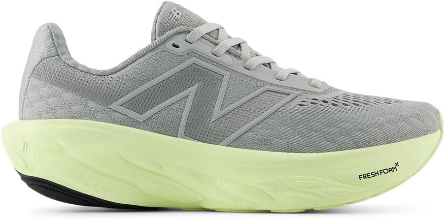 image:imageNew Balance Womens Fresh Foam X 1080 V14 ShoesRaincloudLimelightSilver Metallic