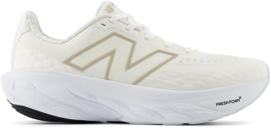 image:imageNew Balance Womens Fresh Foam X 1080 V14 ShoesWhiteLight Gold MetallicSea Salt