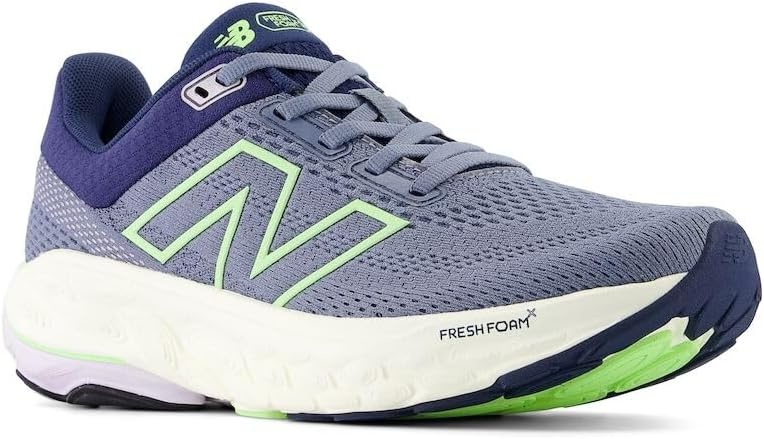 image:imageNew Balance Womens Fresh Foam X 860 V14 Road Running ShoesArctic GreySea SaltBleached Lime Glo