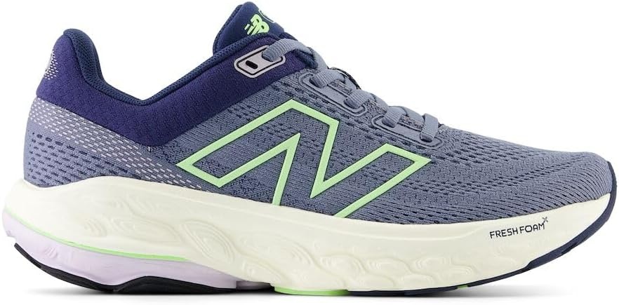 image:imageNew Balance Womens Fresh Foam X 860 V14 Road Running ShoesArctic GreySea SaltBleached Lime Glo