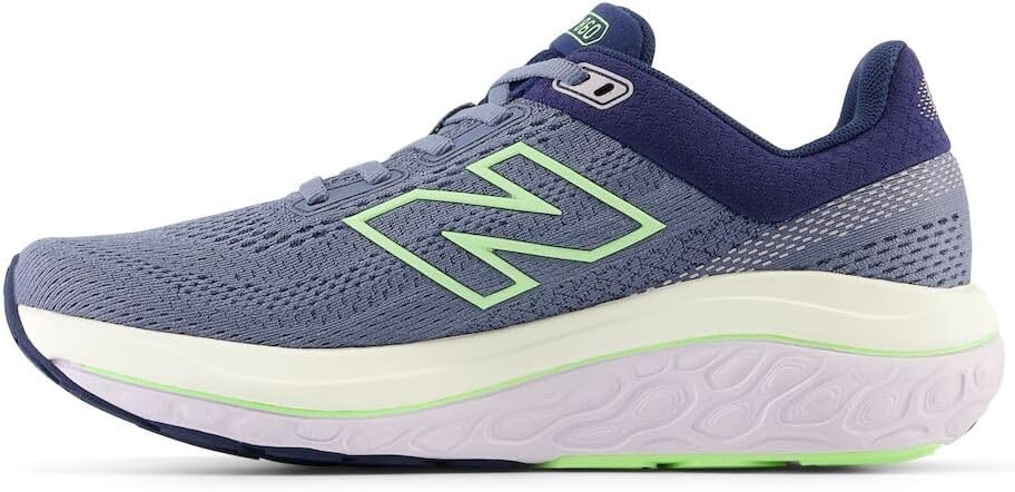 image:imageNew Balance Womens Fresh Foam X 860 V14 Road Running ShoesArctic GreySea SaltBleached Lime Glo