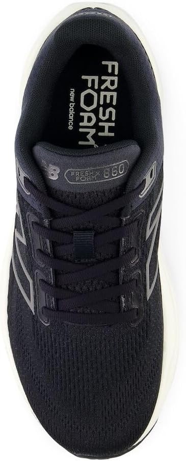 image:imageNew Balance Womens Fresh Foam X 860 V14 Road Running ShoesBlackPhantomAngora