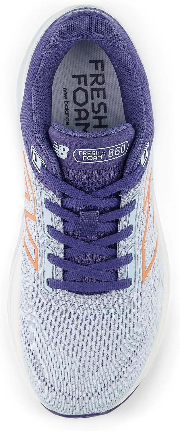 image:imageNew Balance Womens Fresh Foam X 860 V14 Road Running ShoesFrosted GlassDream StatePeach Nectar
